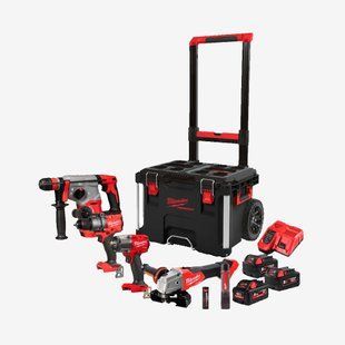 Набор инструментов аккумуляторных MILWAUKEE, M18 FPP4D-555T 4933492520 фото