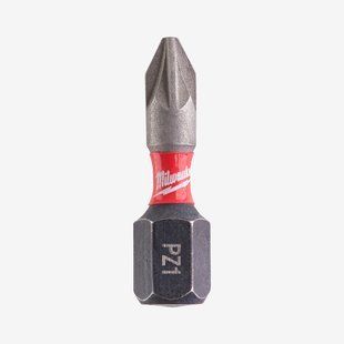 Біта SHOCKWAVE MILWAUKEE, PZ1, 25мм, (2шт) 4932430860 фото