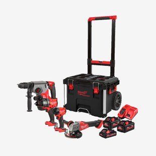Набор инструментов аккумуляторных MILWAUKEE, M18 FPP4E-555T 4933492530 фото