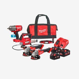 Набор инструментов аккумуляторных MILWAUKEE, M18 FPP5N-554B 4933492526 фото