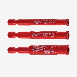 Набір коронок Diamond Plus MILWAUKEE, (3шт) 4932471771 фото