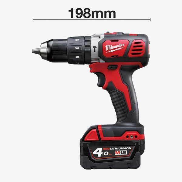 Дрель-шуруповерт с ударом аккумуляторная MILWAUKEE, M18 BPD-202X 4933446189 фото