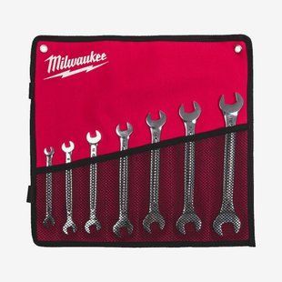 Набор ключей рожкових метрических MILWAUKEE, (7шт.) 4932492713 фото