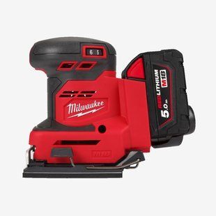 Шлифмашина вибрационная аккумуляторная MILWAUKEE, M18 BQSS-0 4933479966 фото