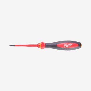 Викрутка VDE діелектрична тонка MILWAUKEE PZ1х80мм 4932471450 фото
