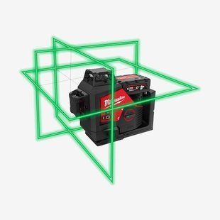 Нивелир лазерный 3D аккумуляторный MILWAUKEE, M12 3PL-401C 4933478102 фото