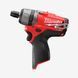 Шуруповерт аккумуляторный 1/4" HEX MILWAUKEE, M12 CD-0 4933440450 фото 1