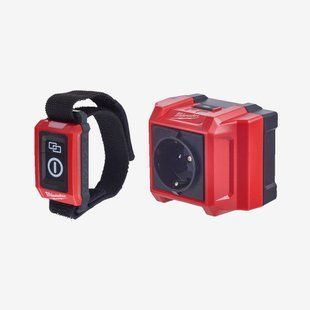 Розетка MILWAUKEE, 220В, с пультом дистанционного управления Bluetooth&reg; 4932478965 фото
