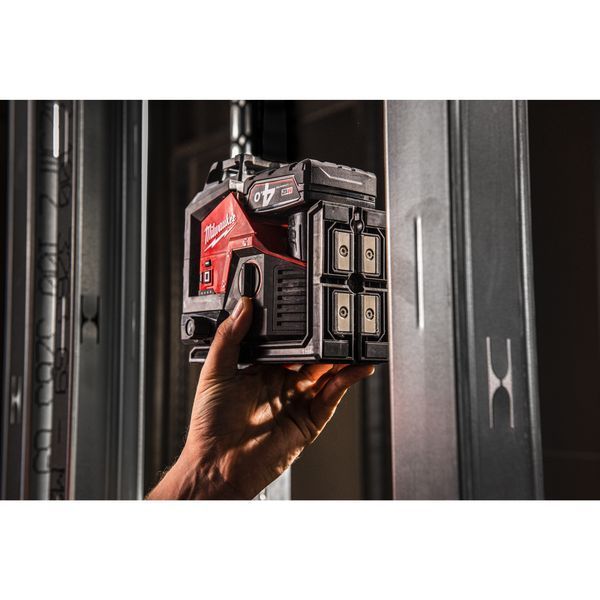 Нивелир лазерный 3D аккумуляторный MILWAUKEE, M12 3PL-0C 4933478103 фото