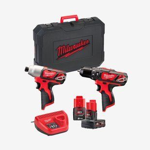 Набор инструментов аккумуляторных MILWAUKEE, M12 BPP2B-421C 4933443497 фото