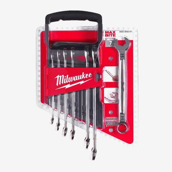 Набор ключей рожково-накидных метрических хромированных MAX BITE MILWAUKEE, (7шт) 4932464257 фото