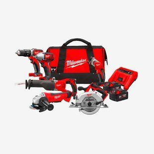 Набор инструментов аккумуляторных MILWAUKEE, M18 PP6B-502B 4933451038 фото
