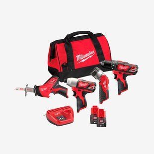 Набор инструментов аккумуляторных MILWAUKEE, M12 BPP4A-202B 4933441240 фото