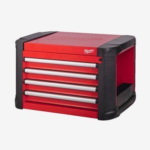 Шкаф металлический с 4 отсеками MILWAUKEE, STC30-1, для хранения инструментов, 78см 4932478850 фото