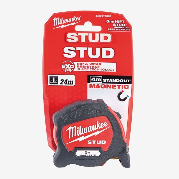 Рулетка магнитная метрична MILWAUKEE STUD, 5м (33мм) 4932471626 фото