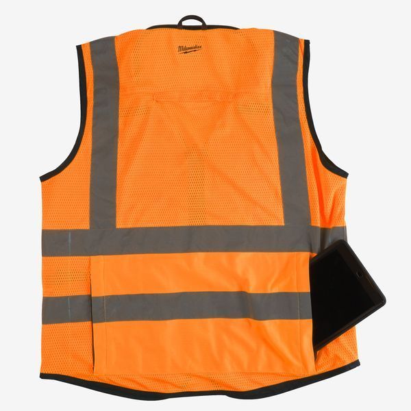 Жилет оранжевый PREMIUM MILWAUKEE, сигнальной окраски (L/XL) 4932471899 фото