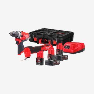 Набор инструментов аккумуляторных MILWAUKEE, M12 FPP2AX-423P 4933478825 фото