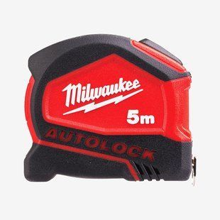 Рулетка метрическая AUTOLOCK MILWAUKEE, 5м (25мм) 4932464663 фото