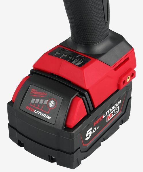 Гайковерт акумуляторний 1/2" MILWAUKEE, M18 FHIW2F12-0, 2034Нм (ЗП+2ак.Х5Аг+HDкейс) + M18 ALIS-0+жилетка 4933499452 фото