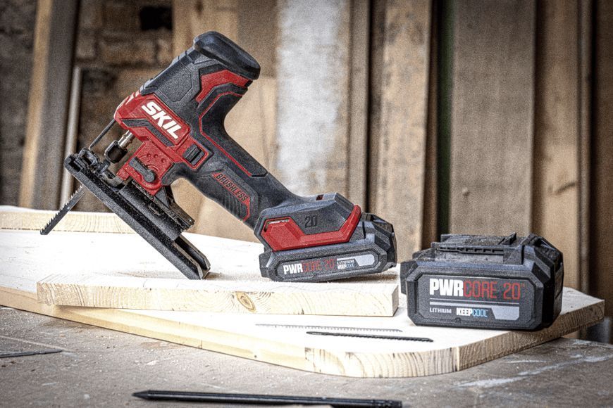 Безщітковий акумуляторний лобзик 20В 135мм SKIL 3440 CA Compact 11071400201 (SW1E3440CA) SW1E3440CA фото