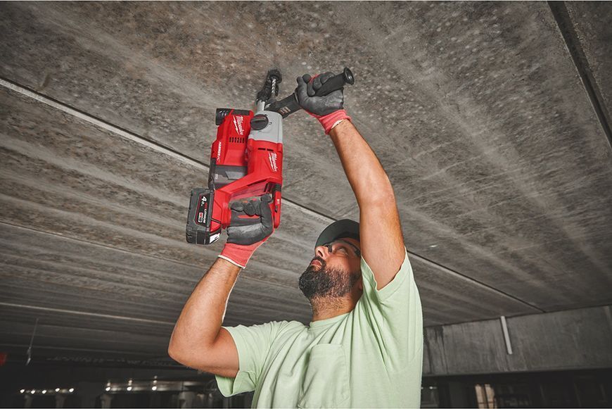 Перфоратор SDS-PLUS акумуляторний MILWAUKEE, M18 BLHACD26-0, 2,6Дж (+акк., M18 B5 (5Aг)) 4933492483/B5 фото