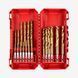Набір свердл по металу PACKOUT RedHEX HSS-G TiN MILWAUKEE, (19шт) 4932493866 фото 1