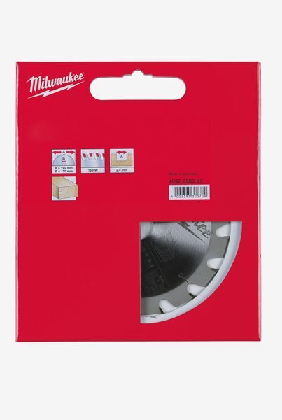 Диск пиляльний MILWAUKEE, &Oslash;190/30мм, 16 зуб. 4932256387 фото