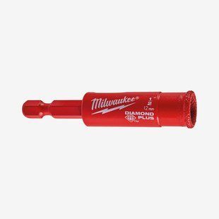 Коронка алмазна Diamond Plus MILWAUKEE, &Oslash;12мм (з хвостовиком) 49560511 фото