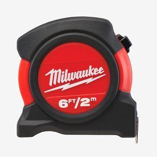 Рулетка немагнитная MILWAUKEE, 2м 48225502 фото