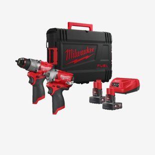 Набор аккумуляторных инструментов MILWAUKEE, M12 FPP2H2-402X 4933492512 фото