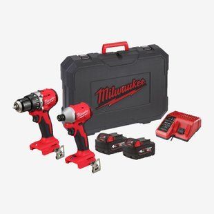 Набор аккумуляторных инструментов MILWAUKEE, M18 BLCPP2A-402C 4933492827 фото