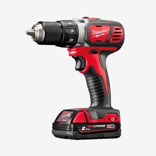 Дрель-шуруповерт аккумуляторная MILWAUKEE, M18 BDD-202X 4933446195 фото