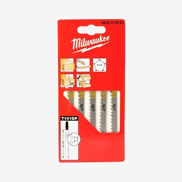 Полотна для лобзика T101DP MILWAUKEE, 75/4,0мм, (5шт) 4932373080 фото