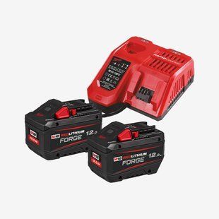 Енергокомплект MILWAUKEE, M18 FORGENRG-122 (+заряд.пристр. M12 - 18 FC, 2 акум.FORGE Х 12.0Аг) 4933498610 фото