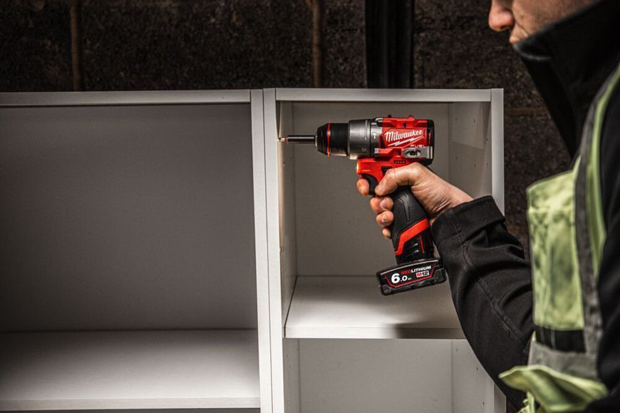 Дрель-шуруповерт с ударом аккумуляторная MILWAUKEE, M12 FUEL FPD2-402X 4933479869 фото