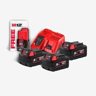 Енергокомплект MILWAUKEE, M18 NRG-503 4933451423 фото